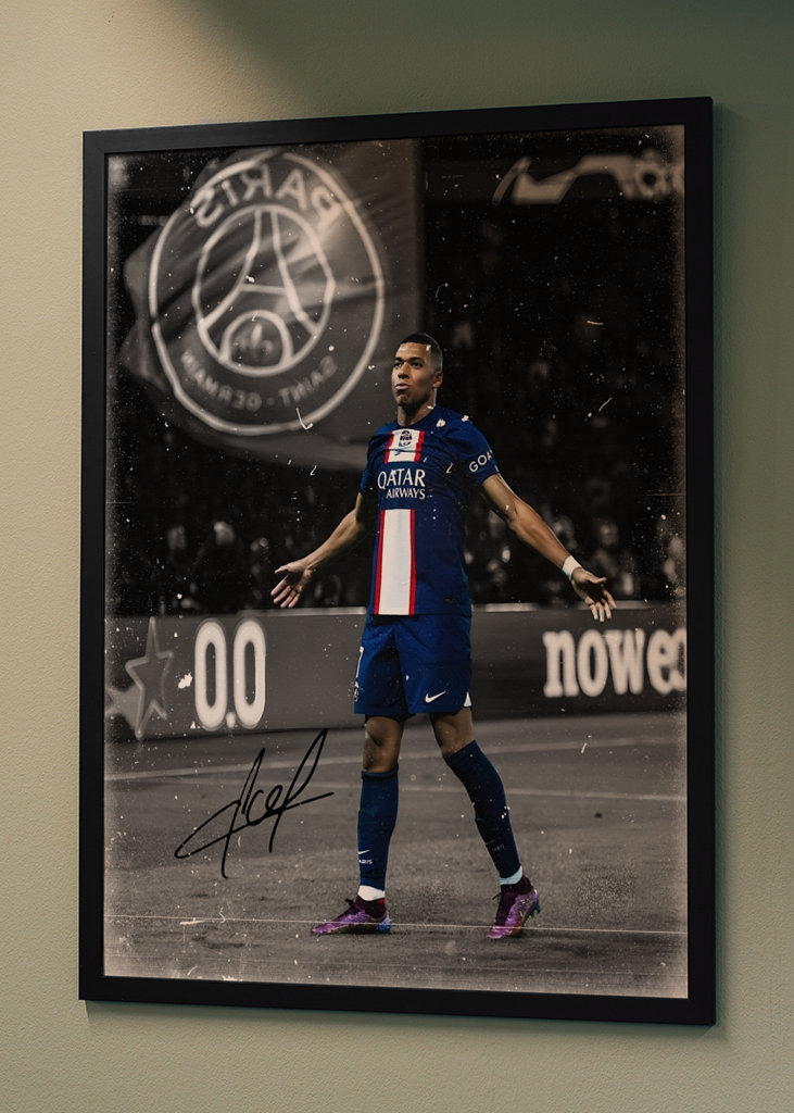 Podpis Kyliana Mbappe