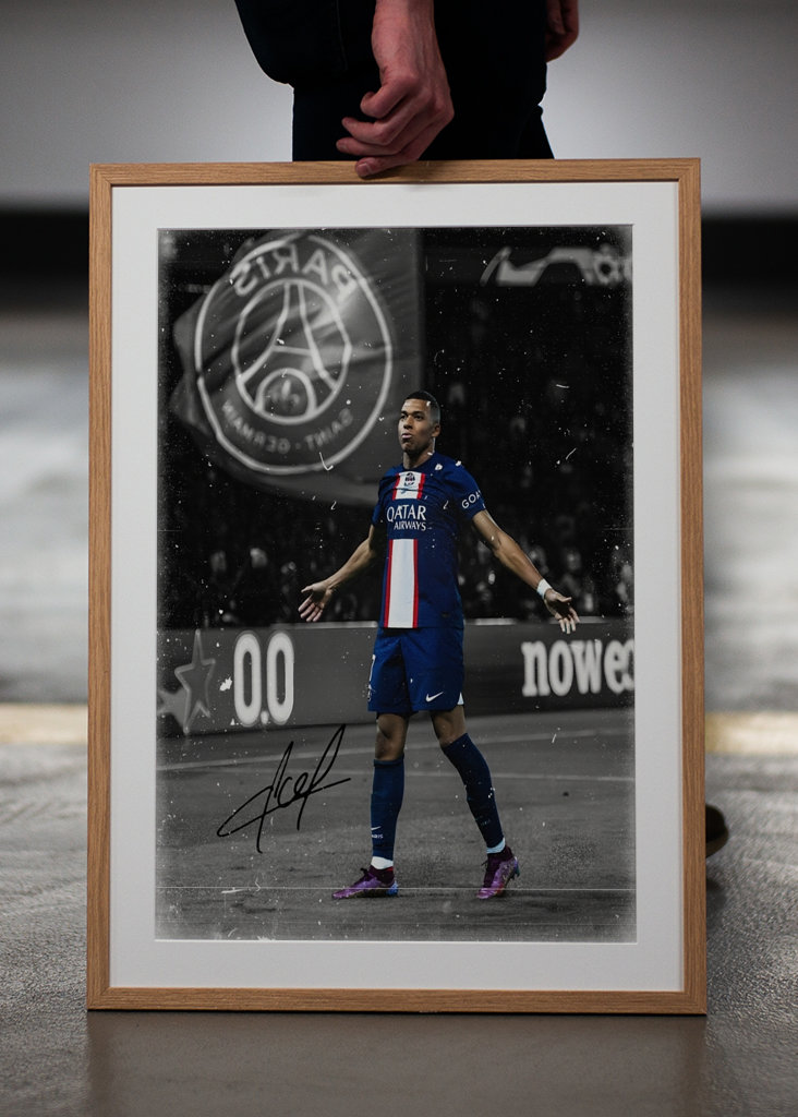 Podpis Kyliana Mbappe