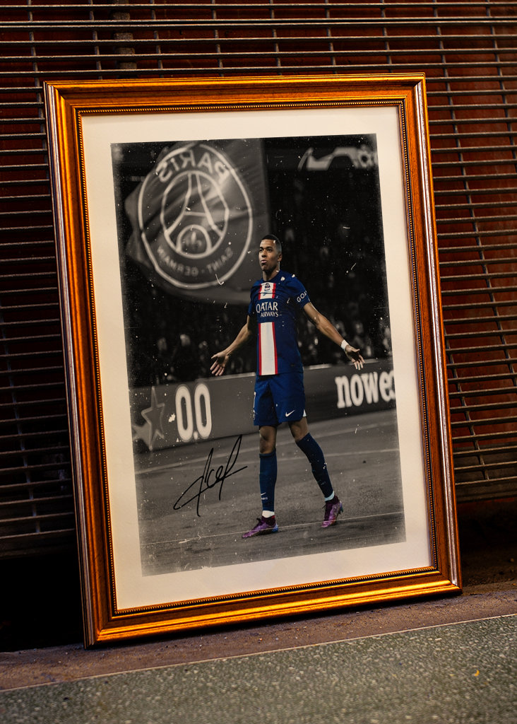 Podpis Kyliana Mbappe