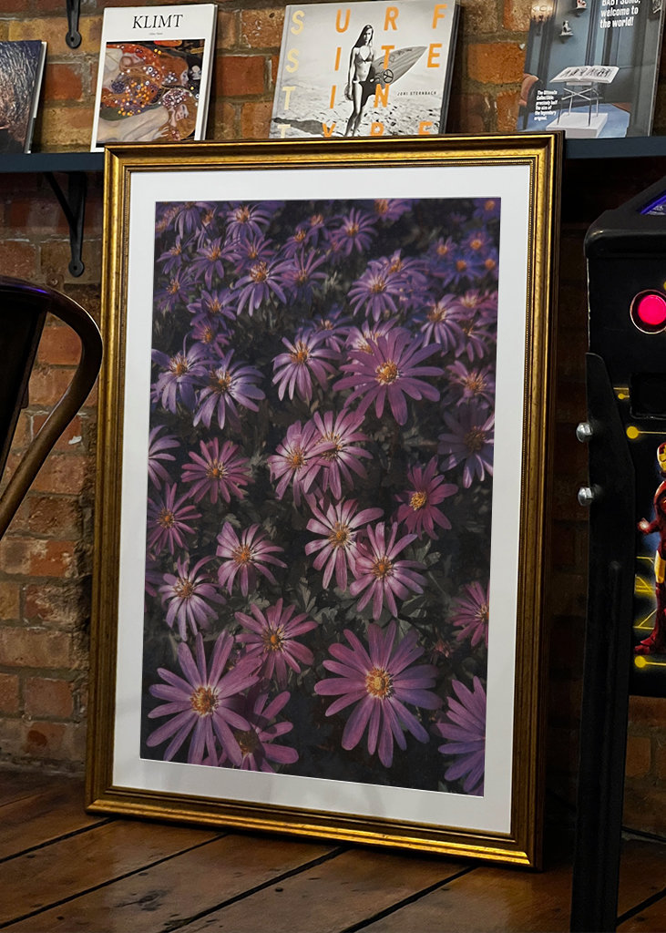 Victorian pink flowers