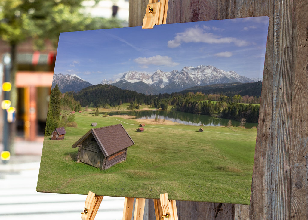 Frühlingstag am Geroldsee