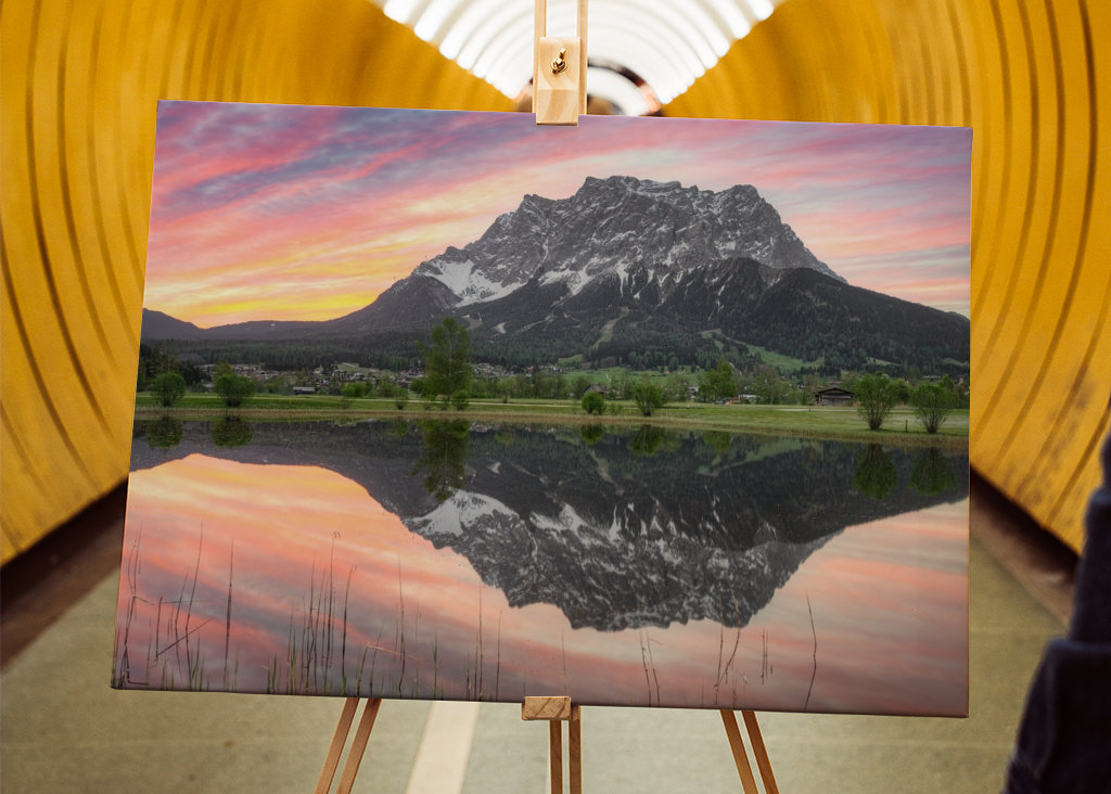 Tiroolse kant van de Zugspitze