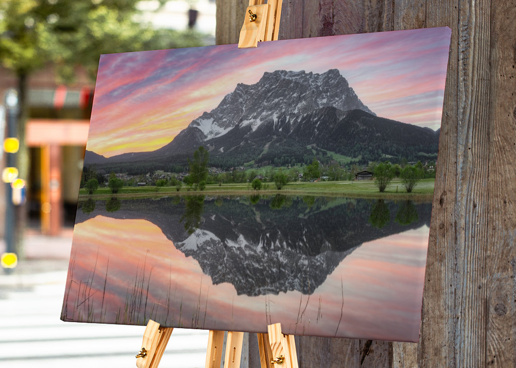 Tiroolse kant van de Zugspitze