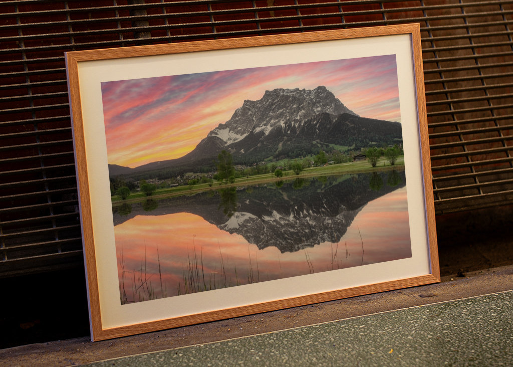 Tiroolse kant van de Zugspitze