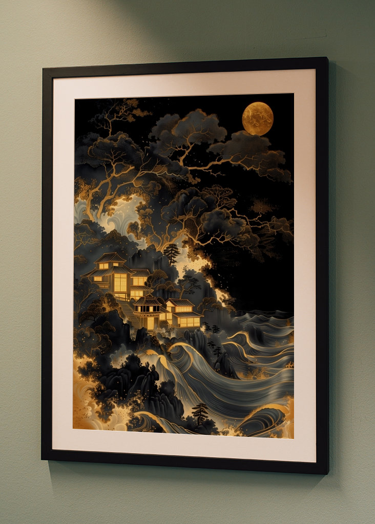 Belle vue sur le village 