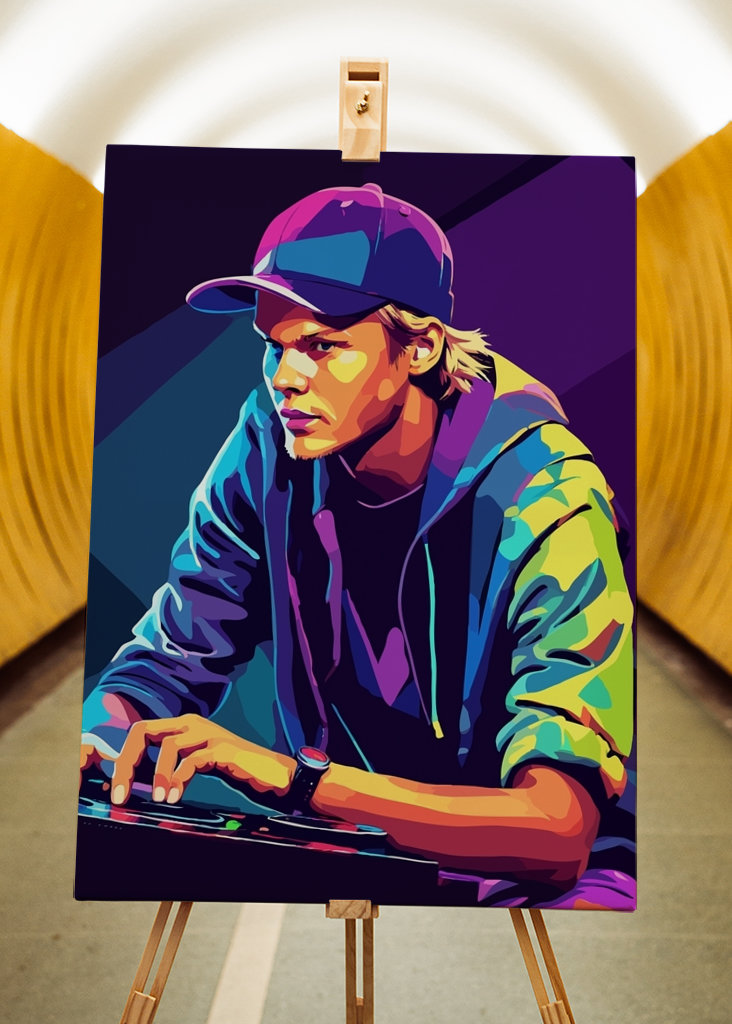 Avicii Pop Art