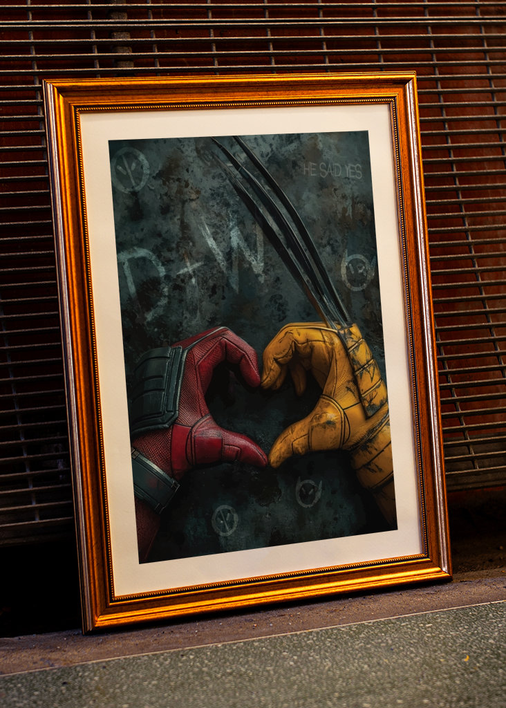 Deadpool Wolverin Love