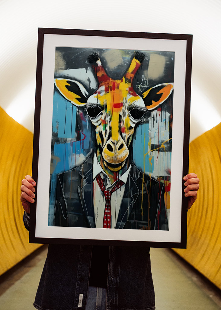 Kirahvi - toimiston valkokaulus