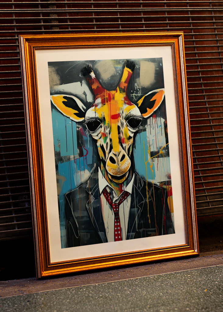 Kirahvi - toimiston valkokaulus