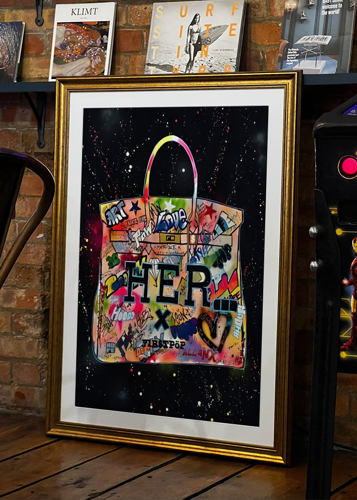 Ihr... Tasche Graffiti 