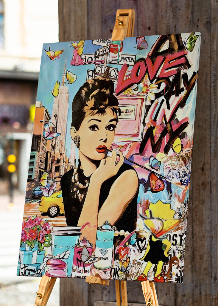 Pop-Art-Mädchenliebe in NY