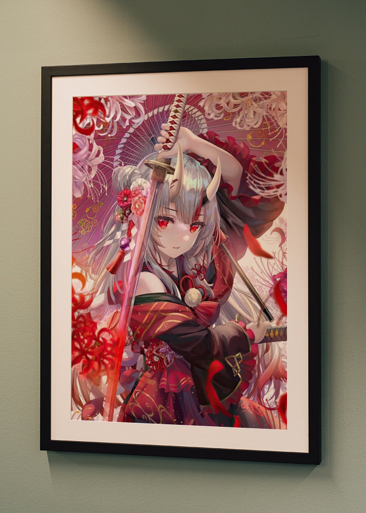 Roztomilá anime dívka Nariki Ayyam