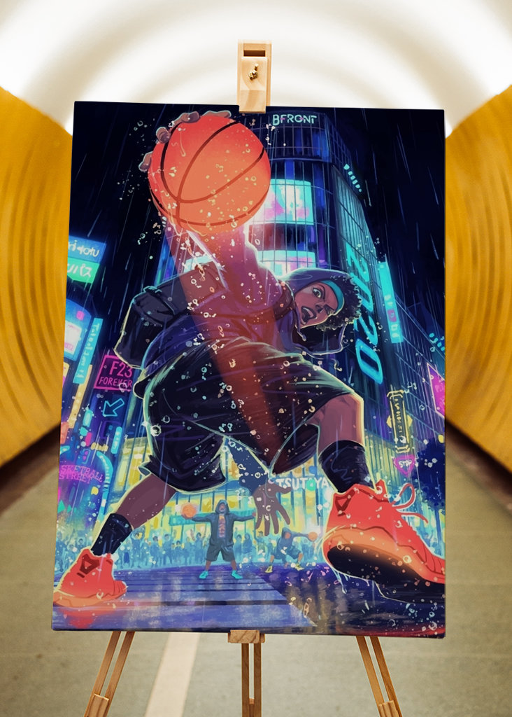 Miles Morales Basketball