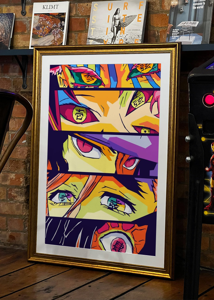 Eye Upper Moon Wpap Pop Art