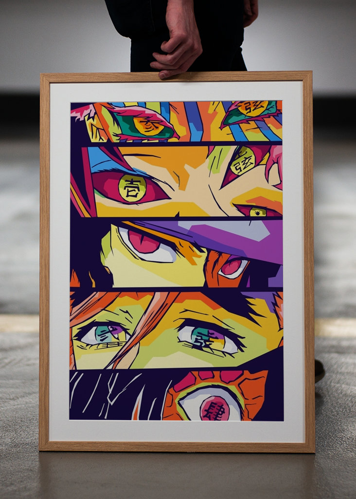 Eye Upper Moon Wpap Pop Art