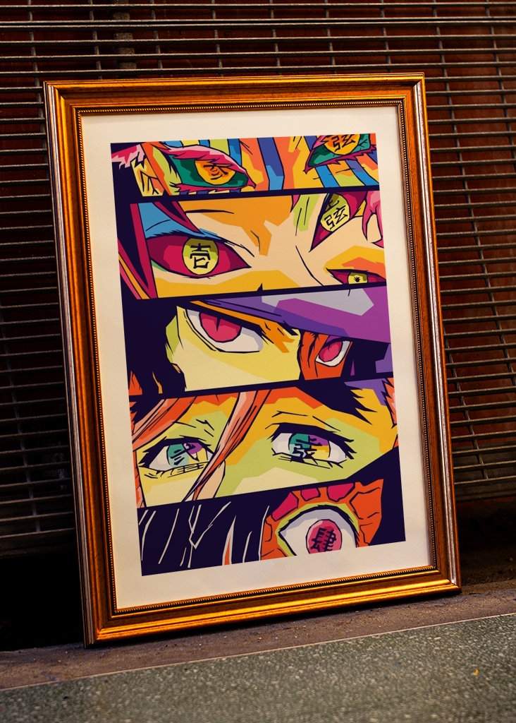 Eye Upper Moon Wpap Pop Art