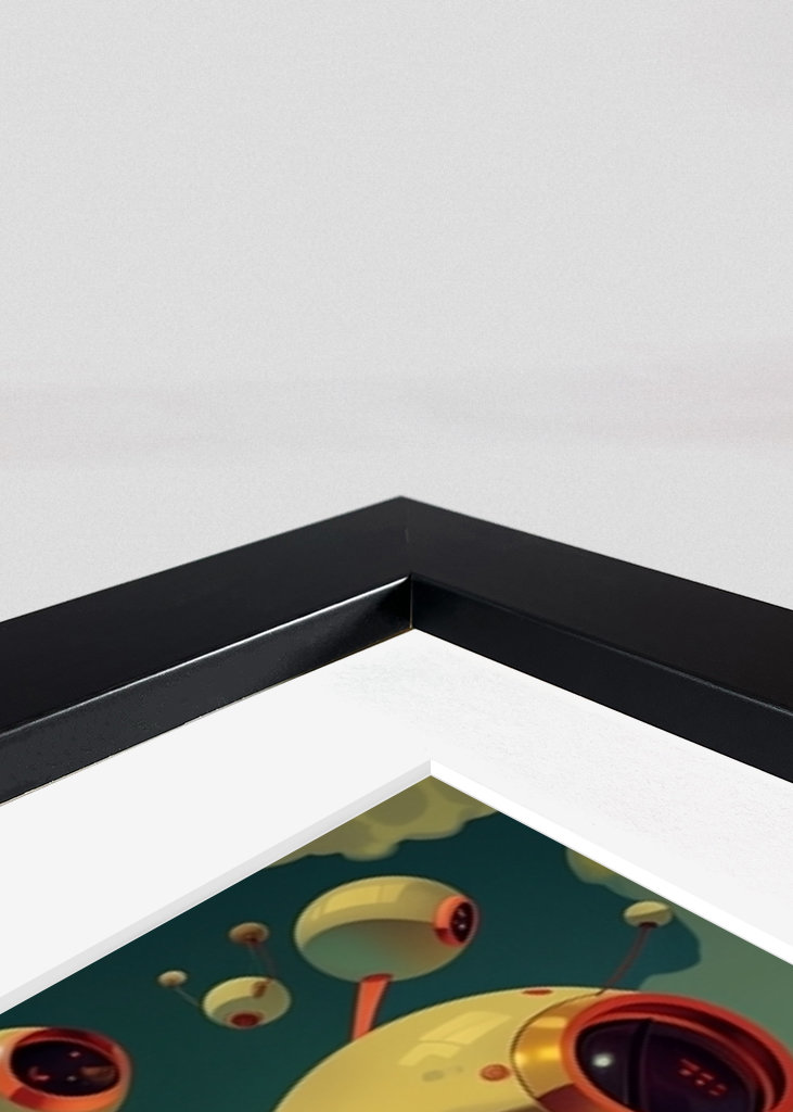 Retro-futuristisk manga fylder