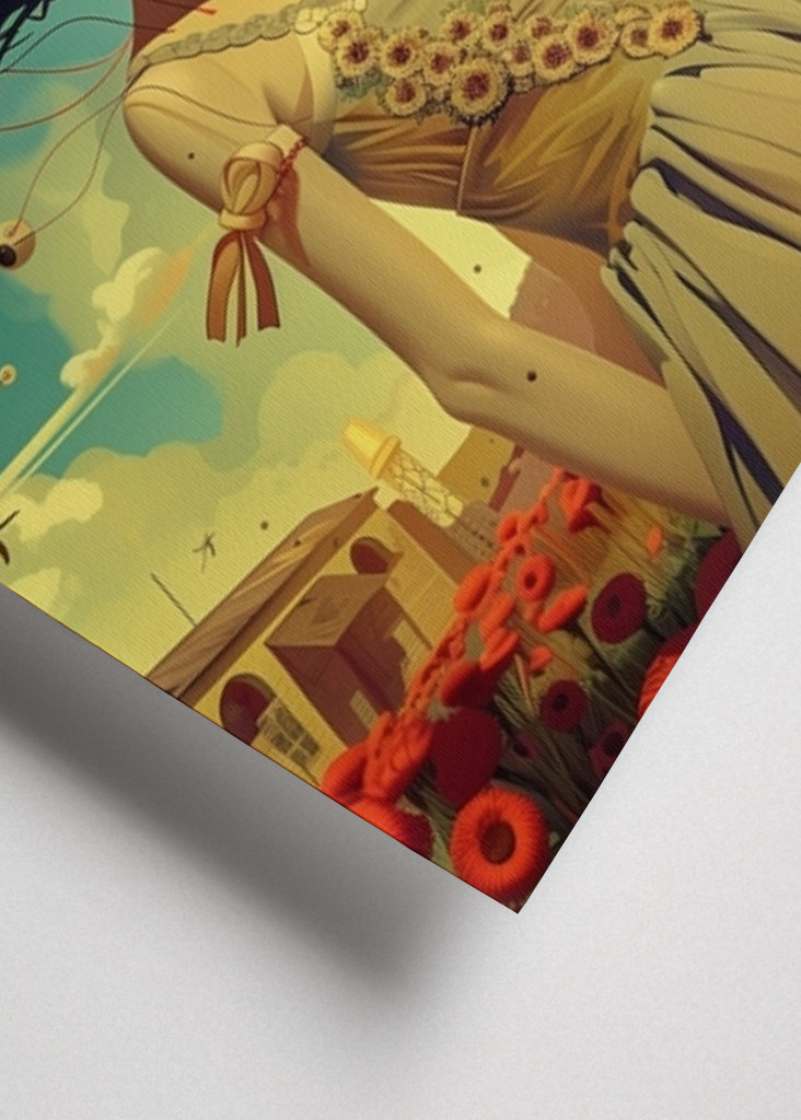 Retro-futuristisk manga fylder