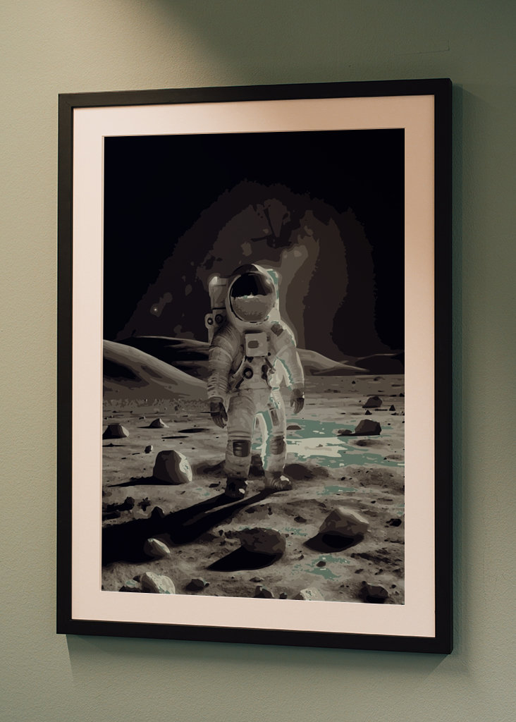 Astronauti zkoumají Měsíc