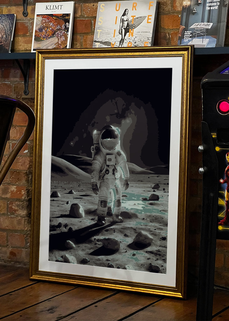 Astronauti zkoumají Měsíc