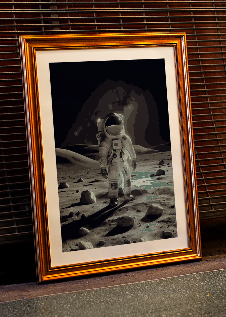 Astronauti zkoumají Měsíc