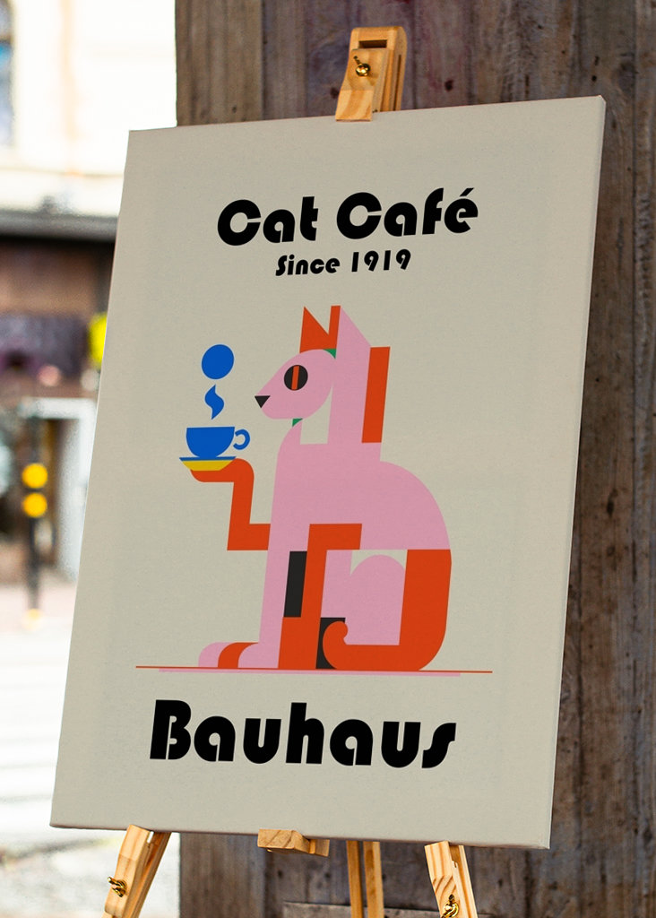 Bauhaus Cat Café siden 1919