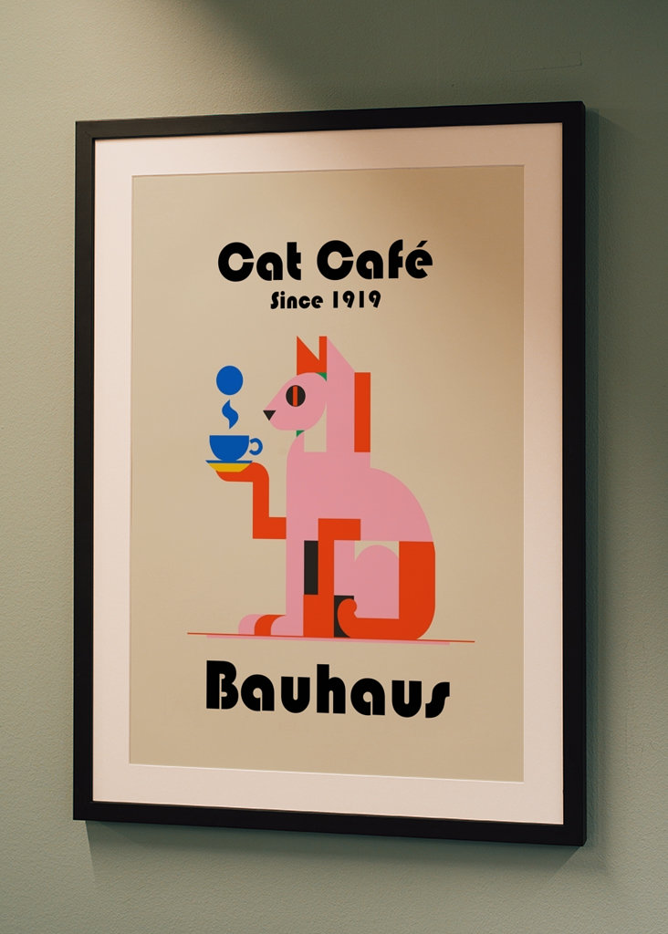 Bauhaus Cat Café siden 1919