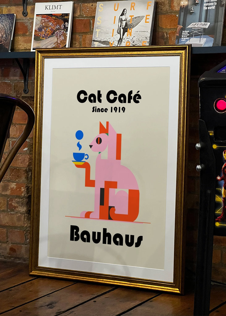 Bauhaus Cat Café siden 1919