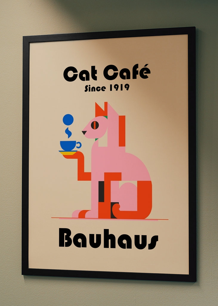 Bauhaus Cat Café siden 1919