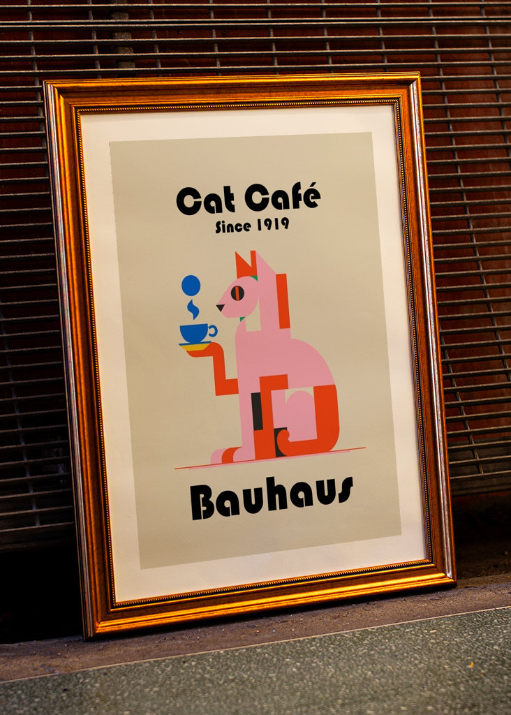 Bauhaus Cat Café siden 1919