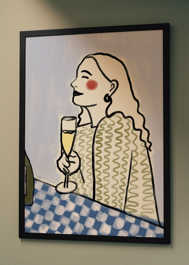 Bąbelki (niebieskie)