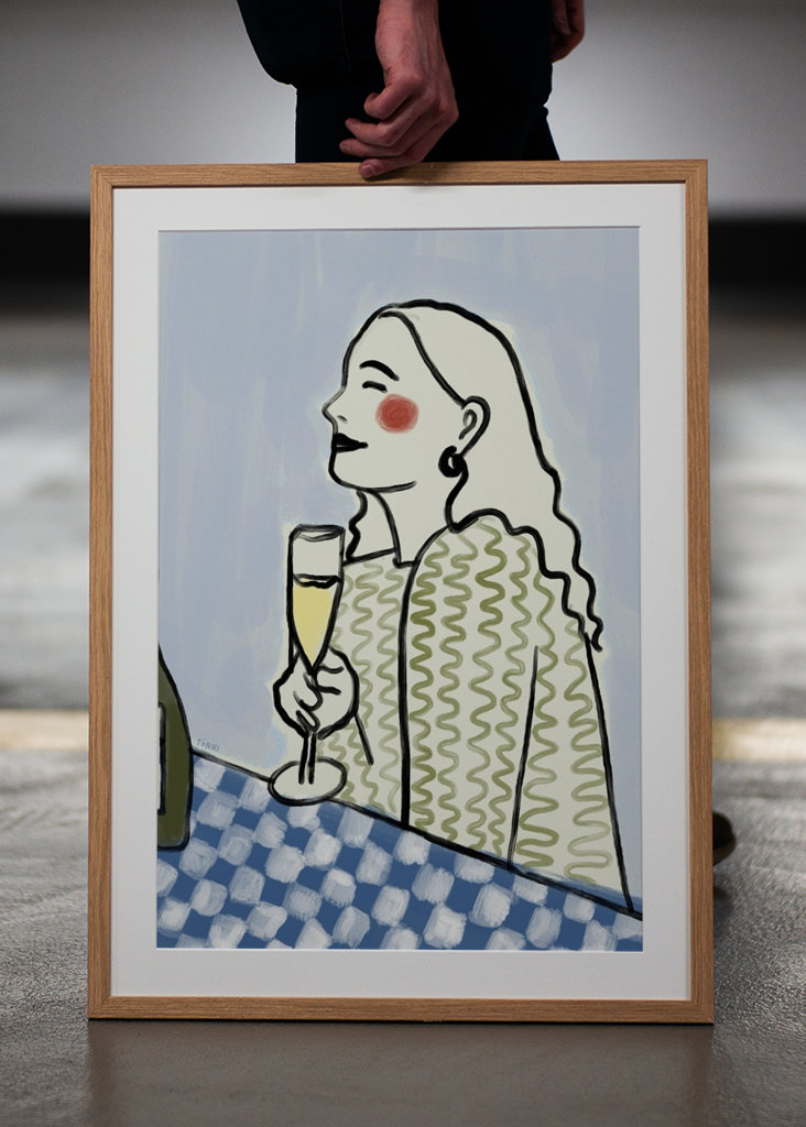 Bąbelki (niebieskie)