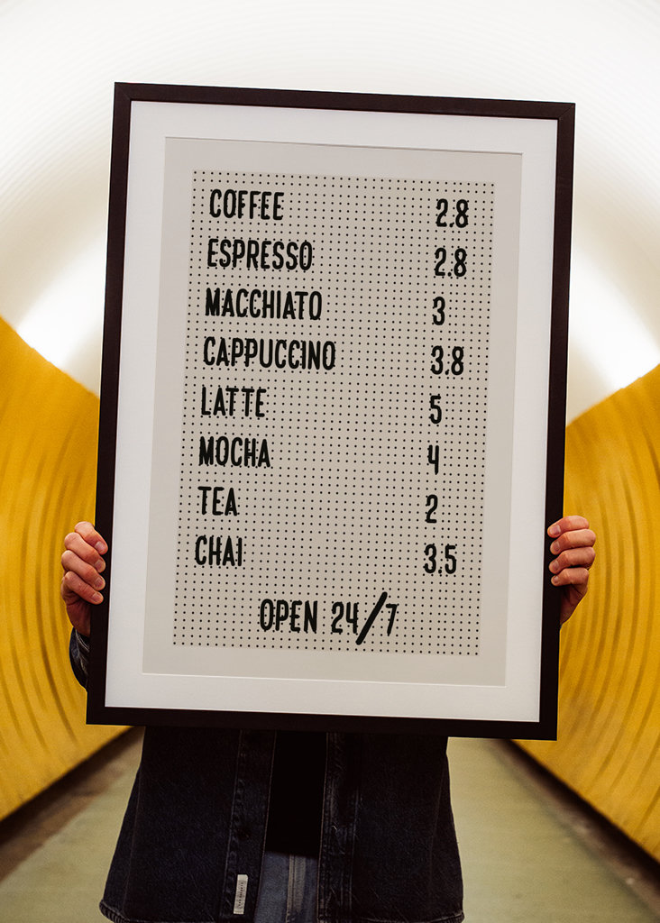 Café Coffee Menu