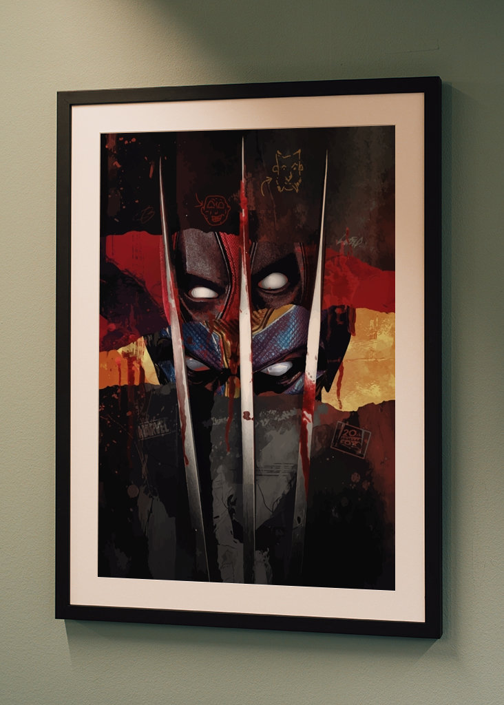 Dvě superhrdinské postavy