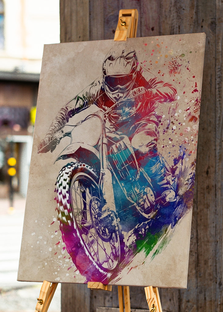 Motorradfahrer auf Tour 2