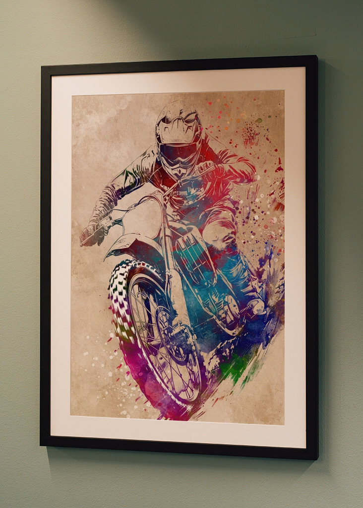 Motorradfahrer auf Tour 2