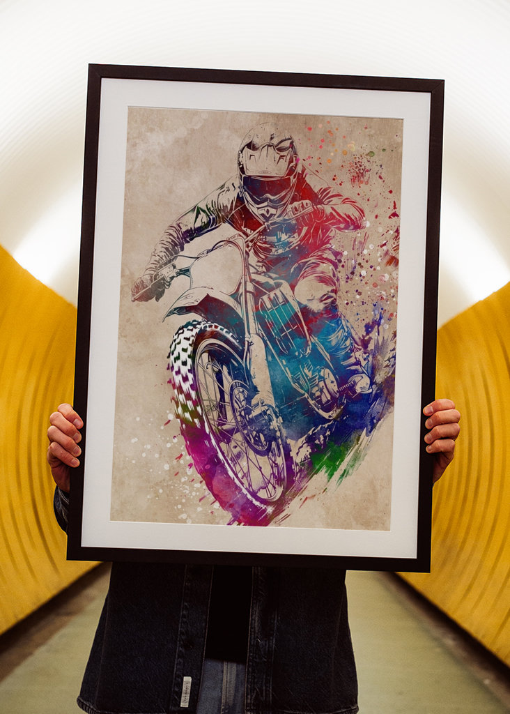 Motorradfahrer auf Tour 2