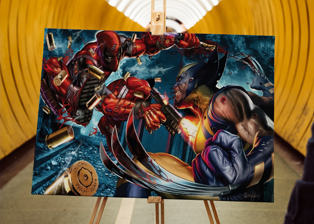 Boj se dvěma superhrdiny