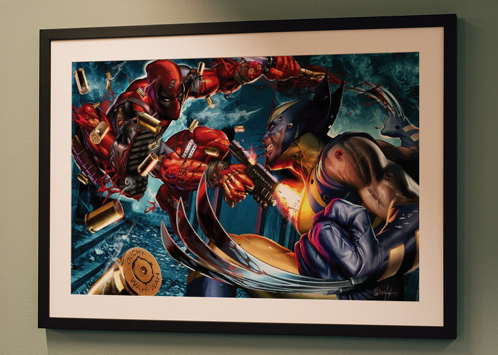 Boj se dvěma superhrdiny