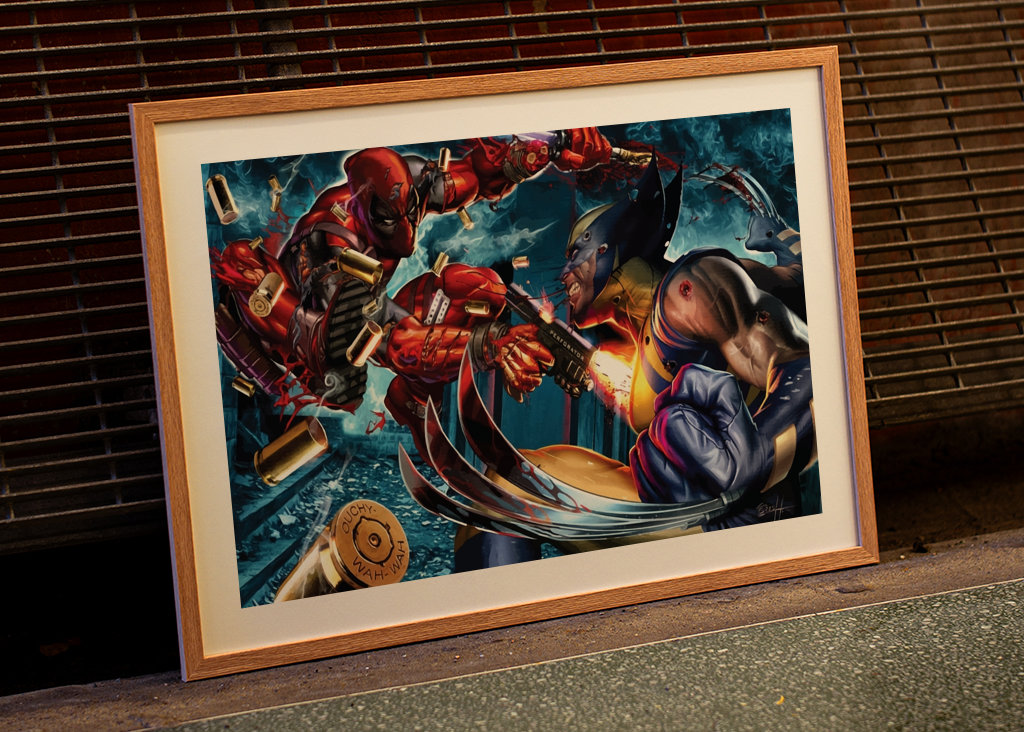 Boj se dvěma superhrdiny