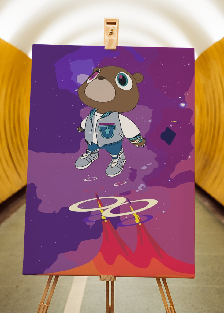 Kanye West Graduation Rapper