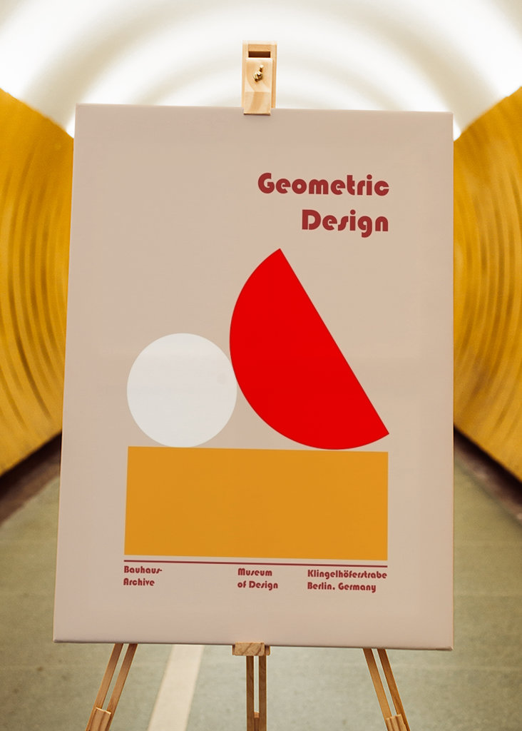 Geometrisk design Bauhaus