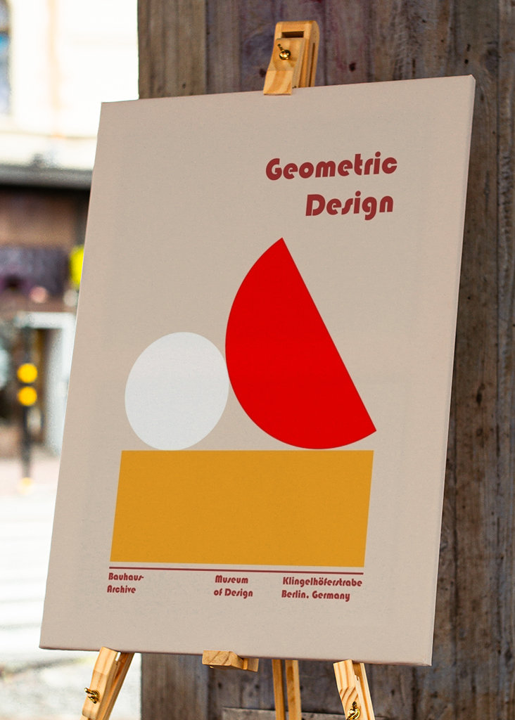Geometrisk design Bauhaus