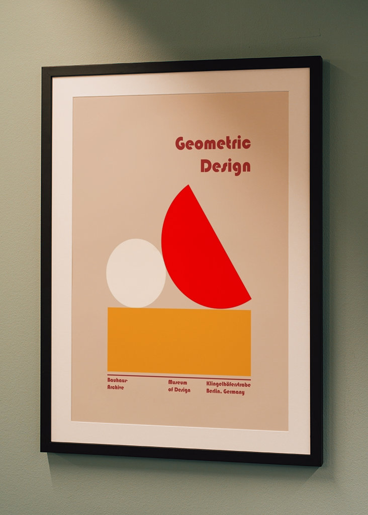 Geometrisk design Bauhaus