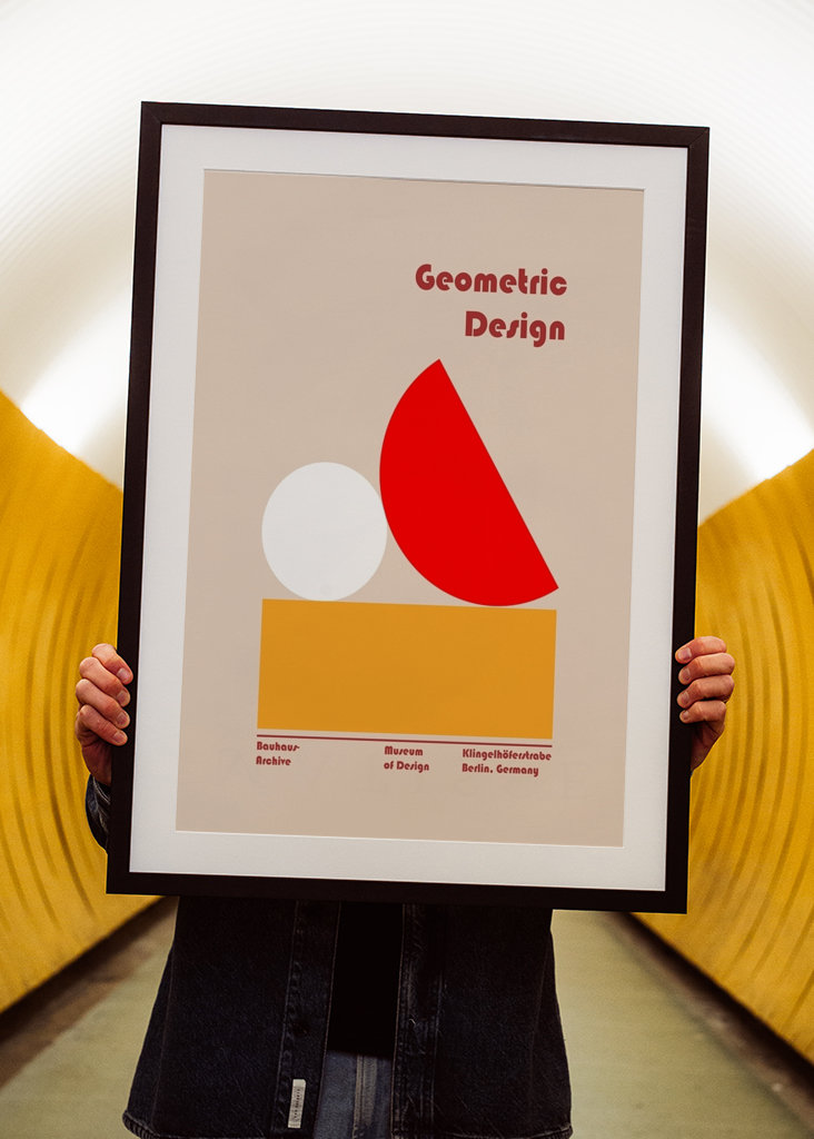 Geometrisk design Bauhaus