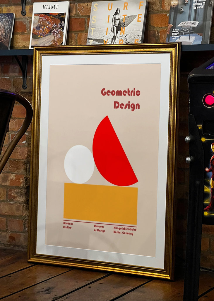 Geometrisk design Bauhaus