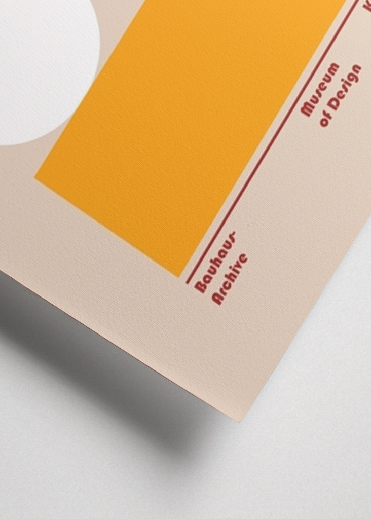 Geometrisk design Bauhaus