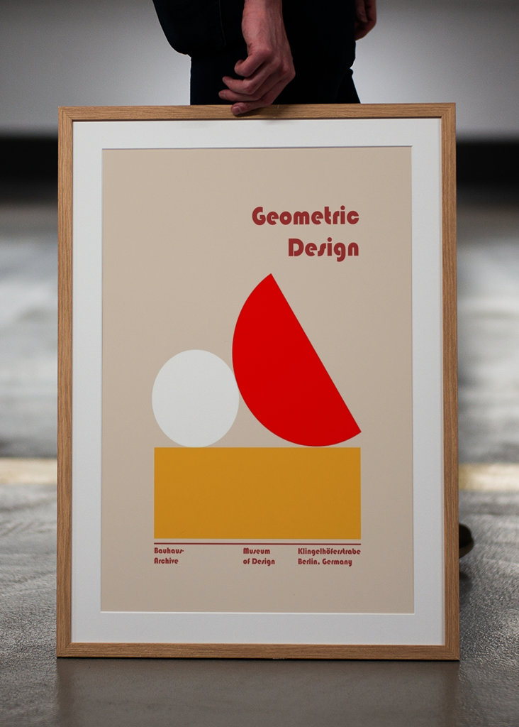 Geometrisk design Bauhaus