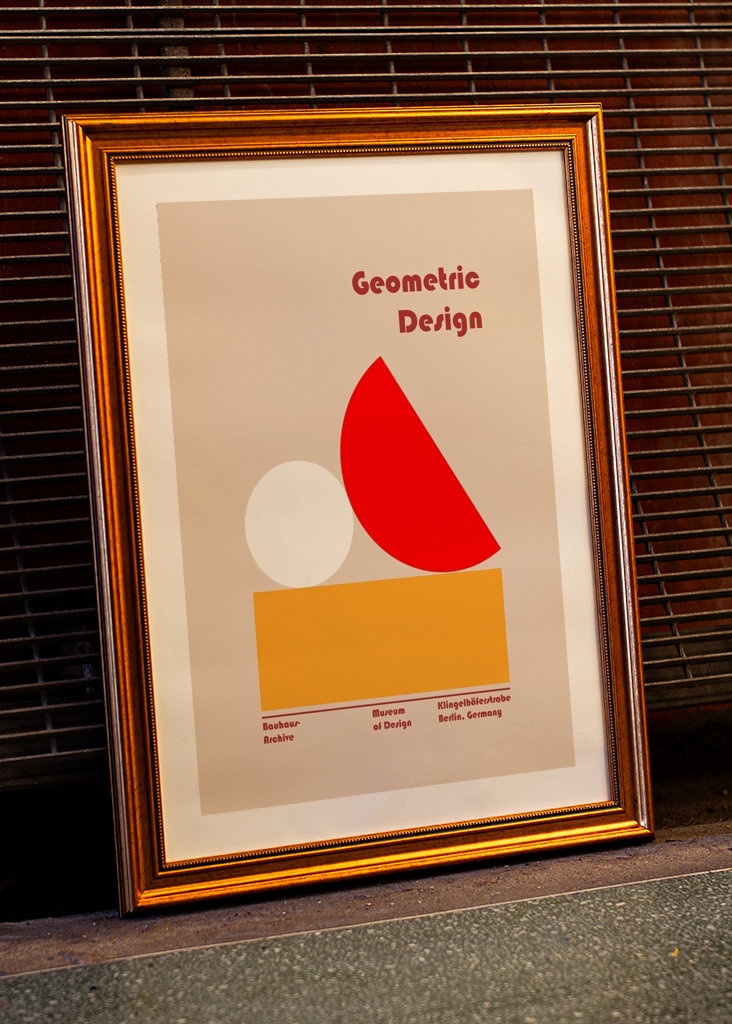 Geometrisk design Bauhaus