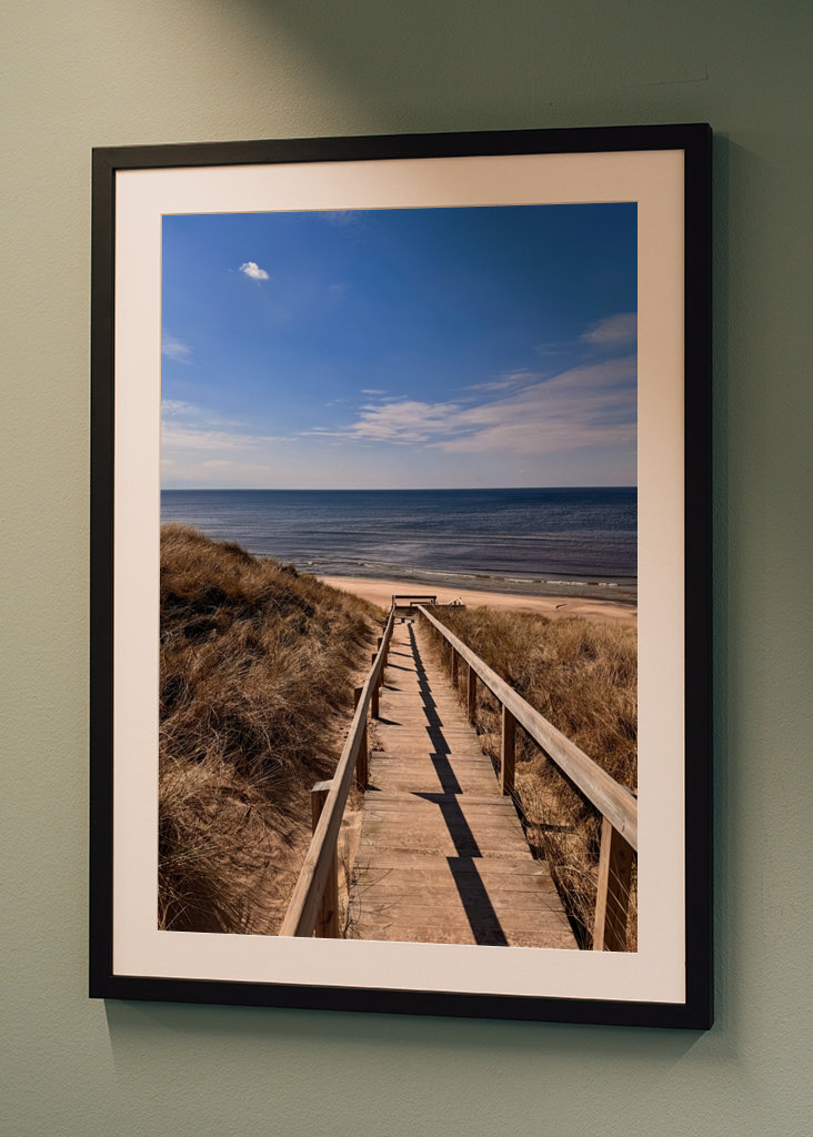 Trappor till stranden